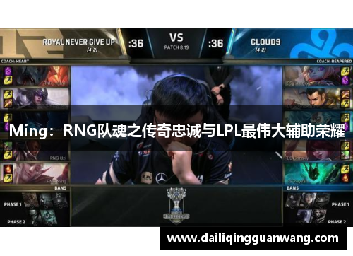 Ming：RNG队魂之传奇忠诚与LPL最伟大辅助荣耀