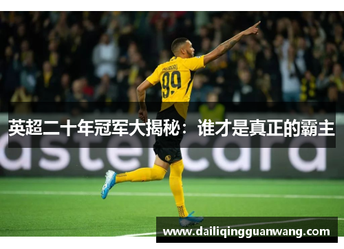 英超二十年冠军大揭秘：谁才是真正的霸主